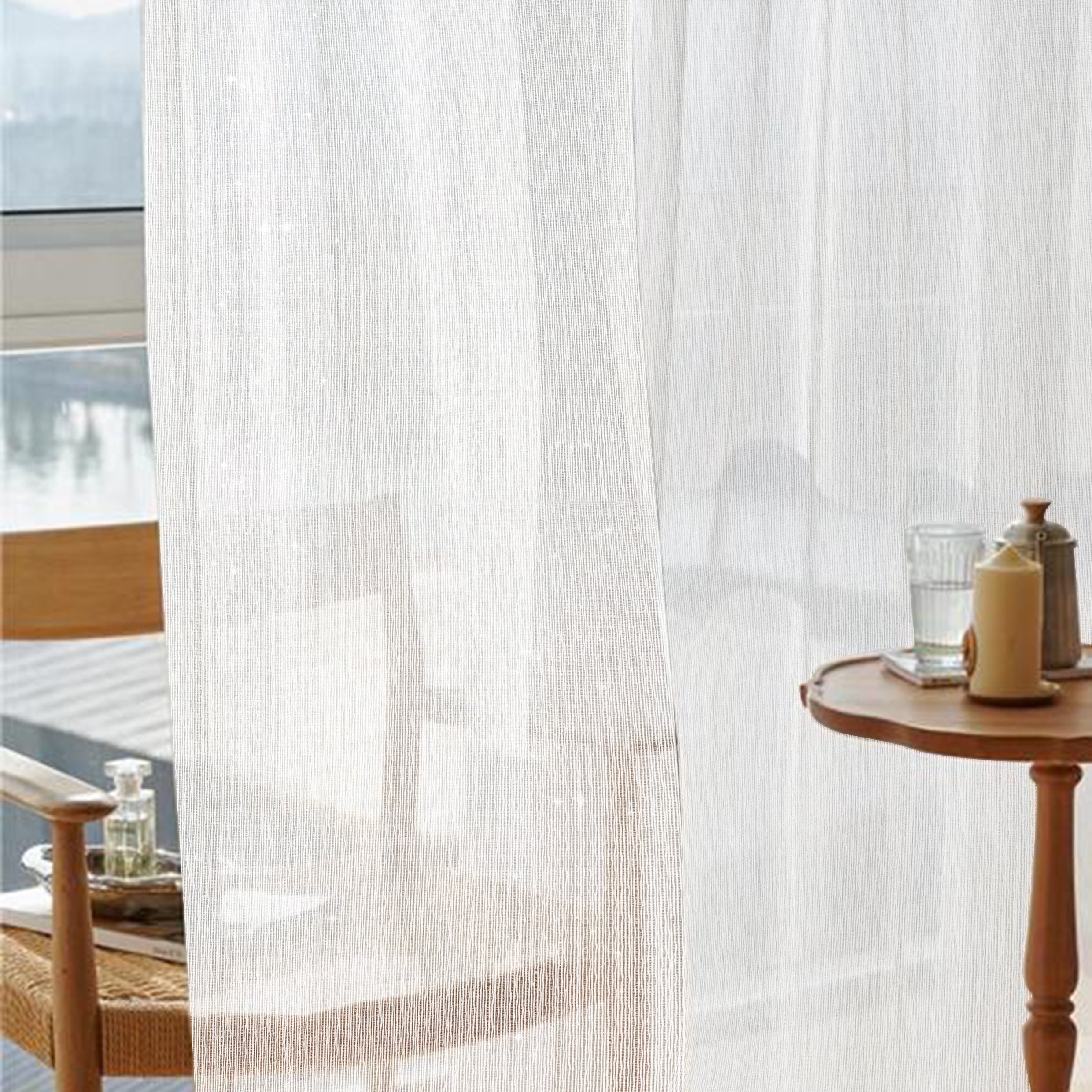 Jaren Sheer Curtain Custom Made