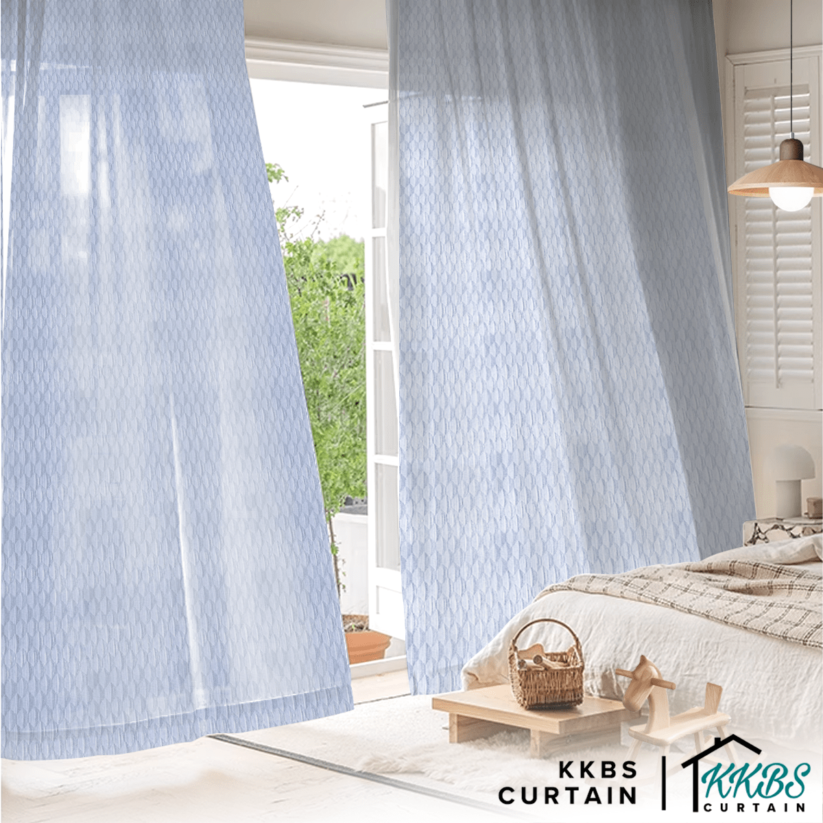 Tanoka Sheer Curtain Custom Made