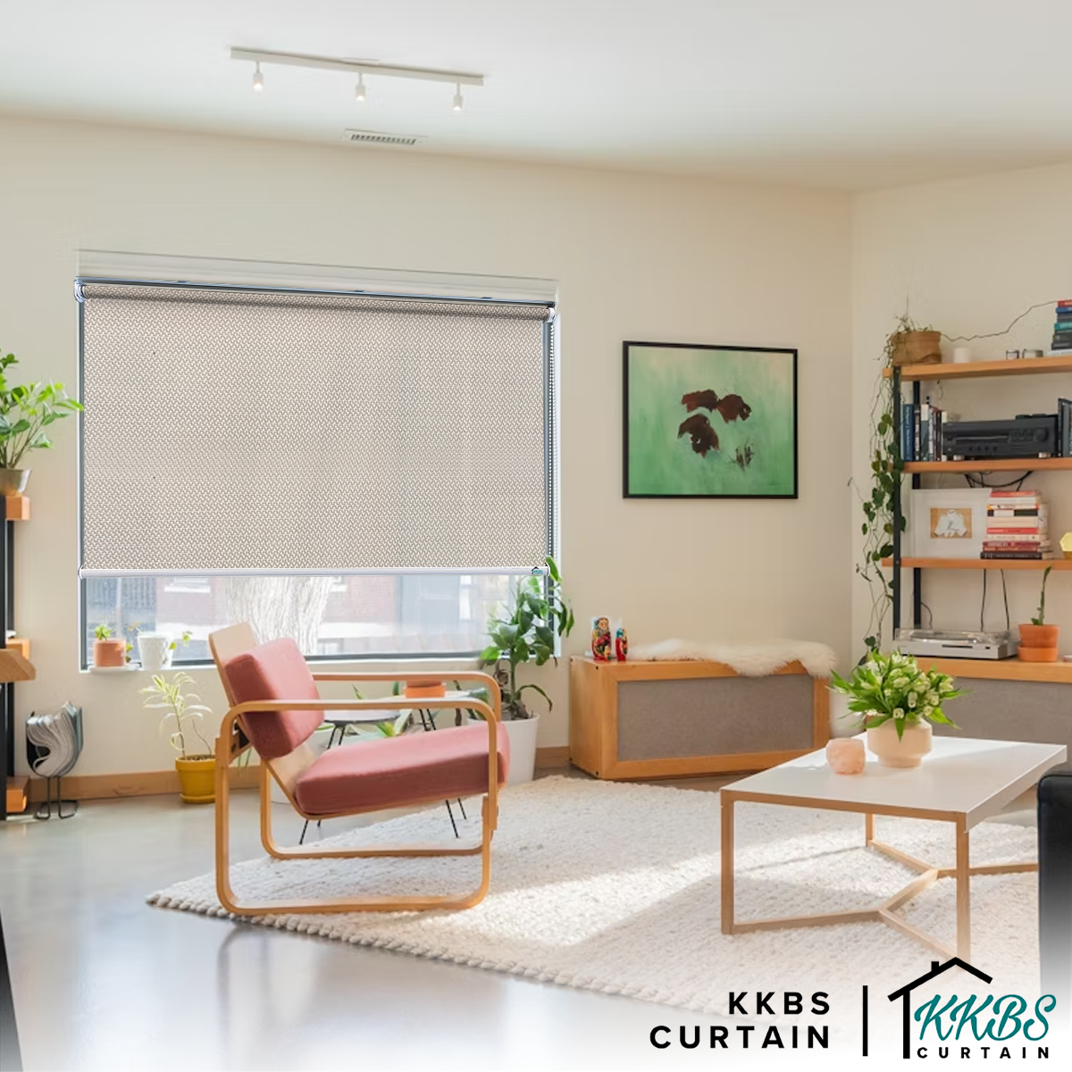 Sanillo Sunscreen Roller Blinds Dibuat Tersuai