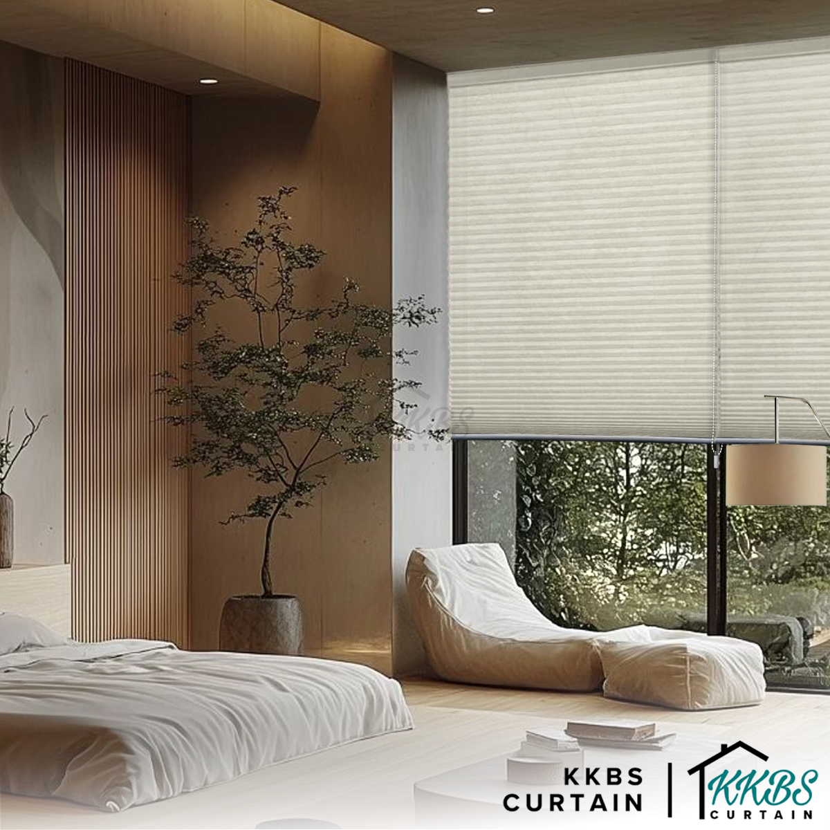 Midiro 26mm Semi Blackout Honeycomb Blinds Custom Made