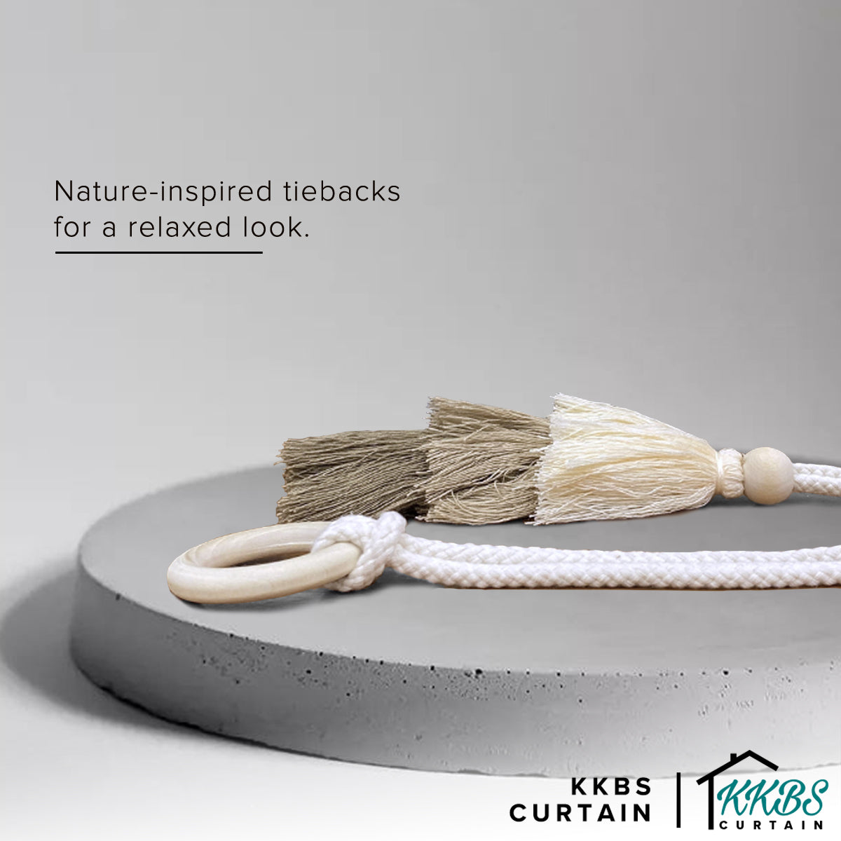 Muphie 流苏窗帘系带