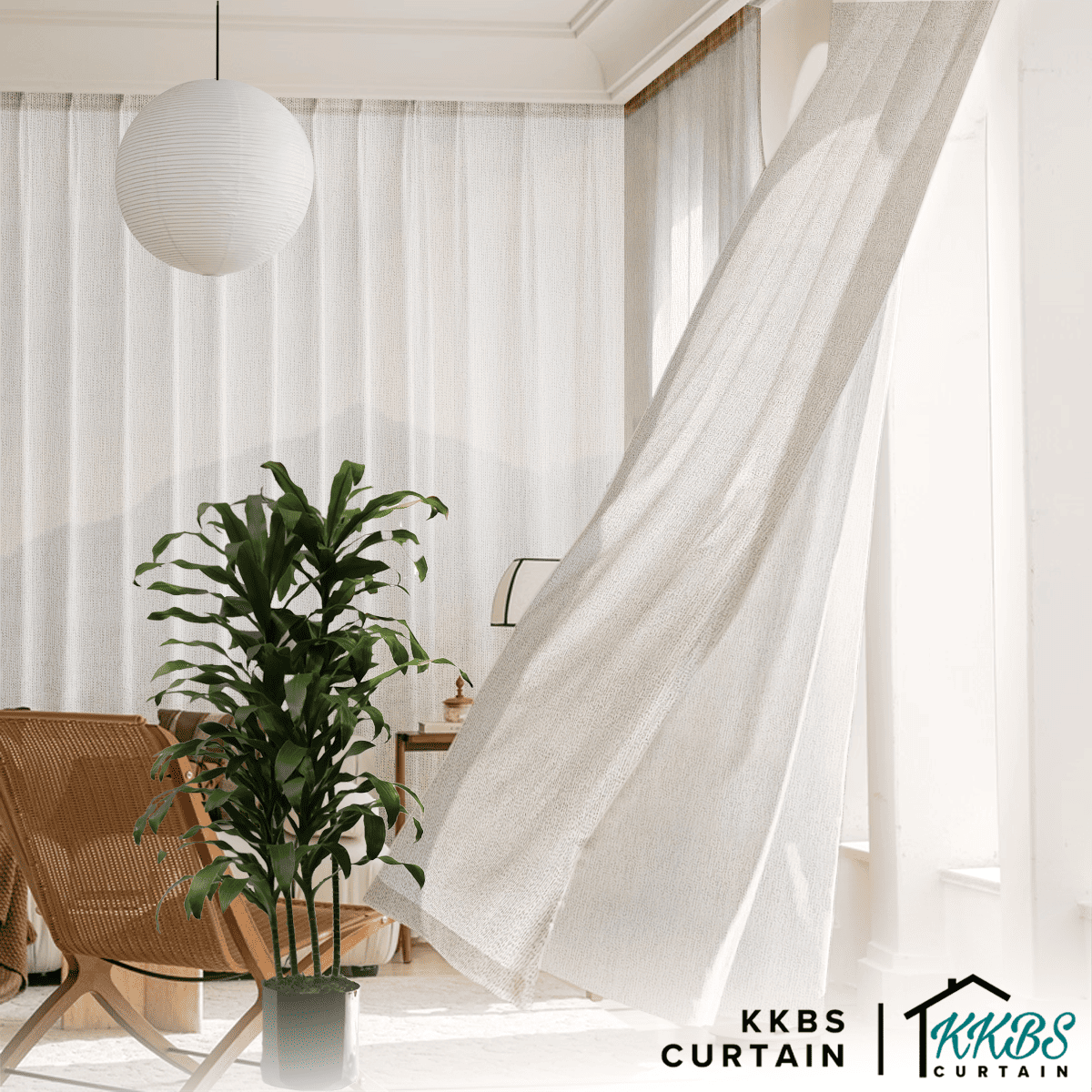 Momoka Sheer Curtain (Custom Made - Testing)