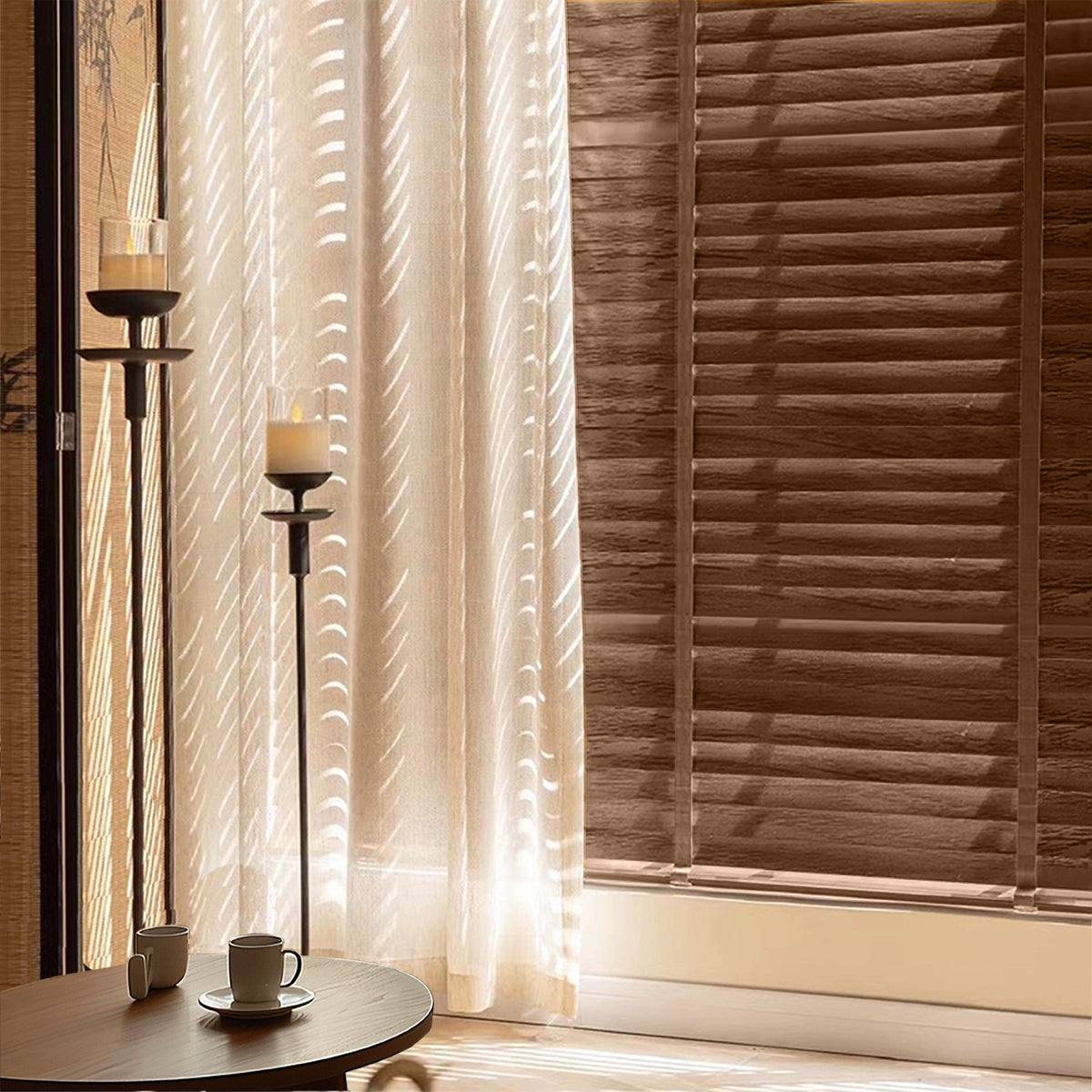 Umeko 50mm Timber Blinds / Wooden Blinds Custom Made