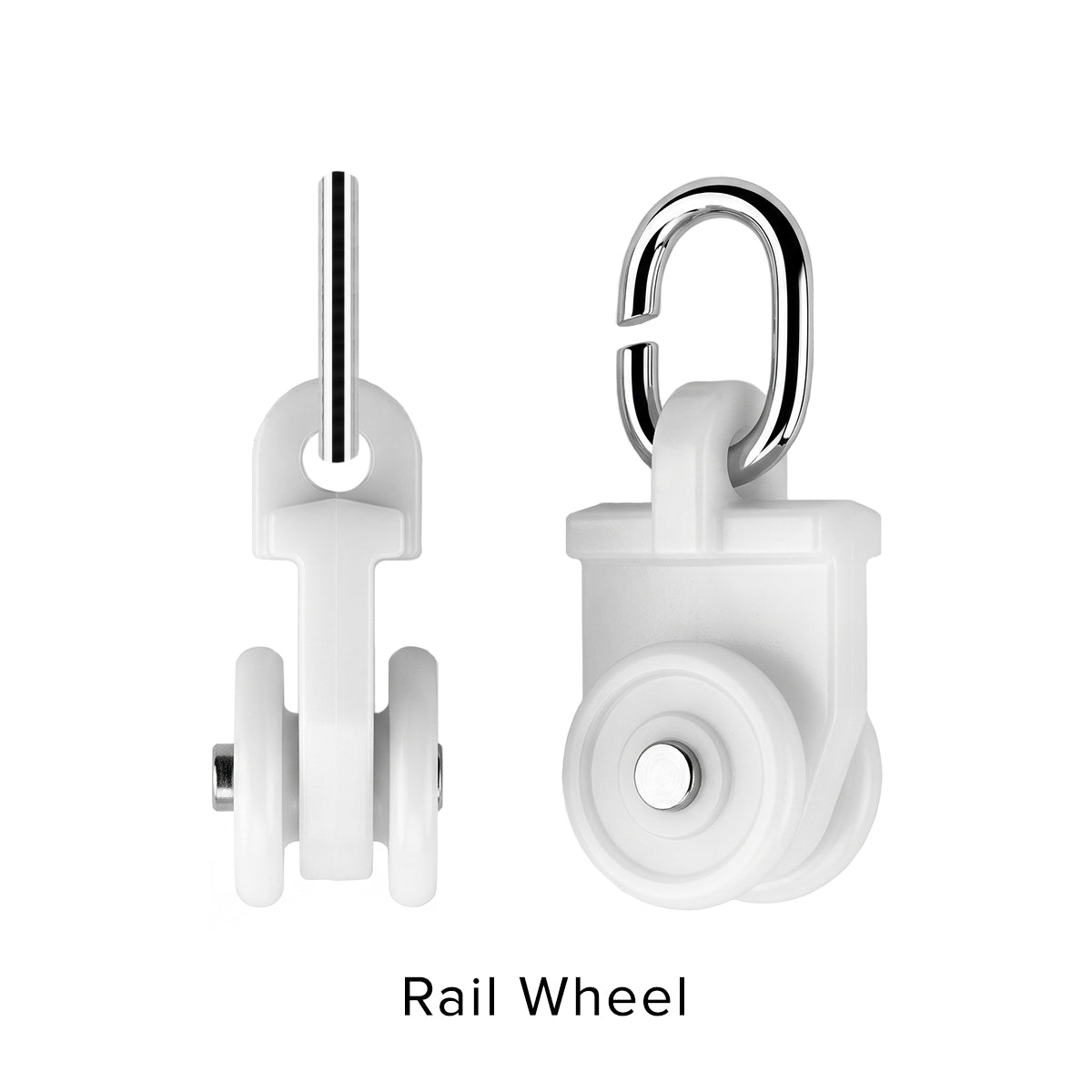 Traludy Aluminium Curtain Rail/ Track Triple Complete Set