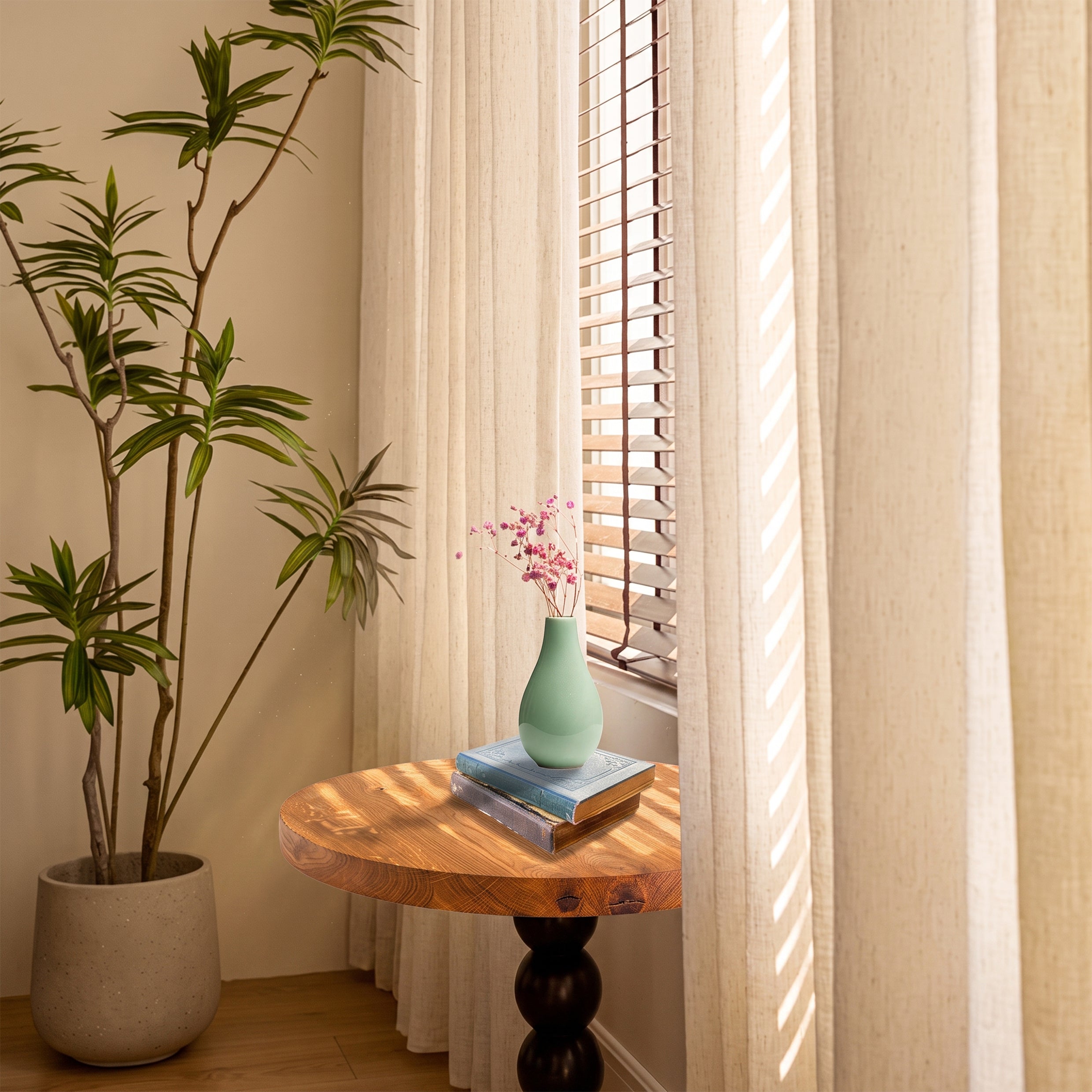 Miah Sheer Curtain Custom Made