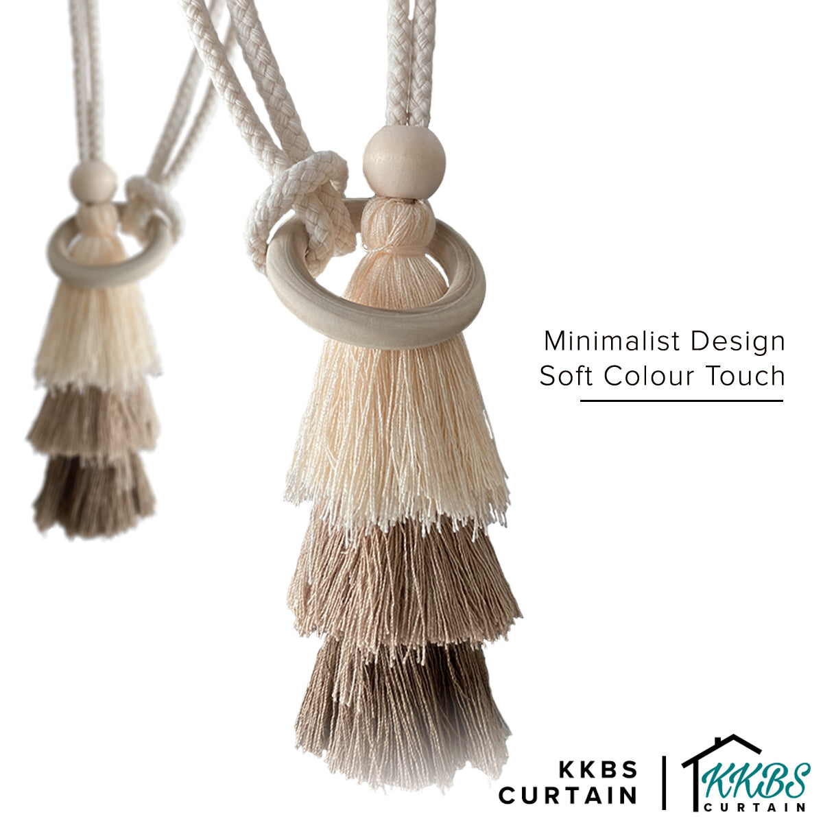 Muphie 流苏窗帘系带