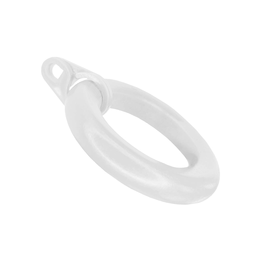 Cincin Batang Langsir Kayu Cassedy Warna Putih Purba