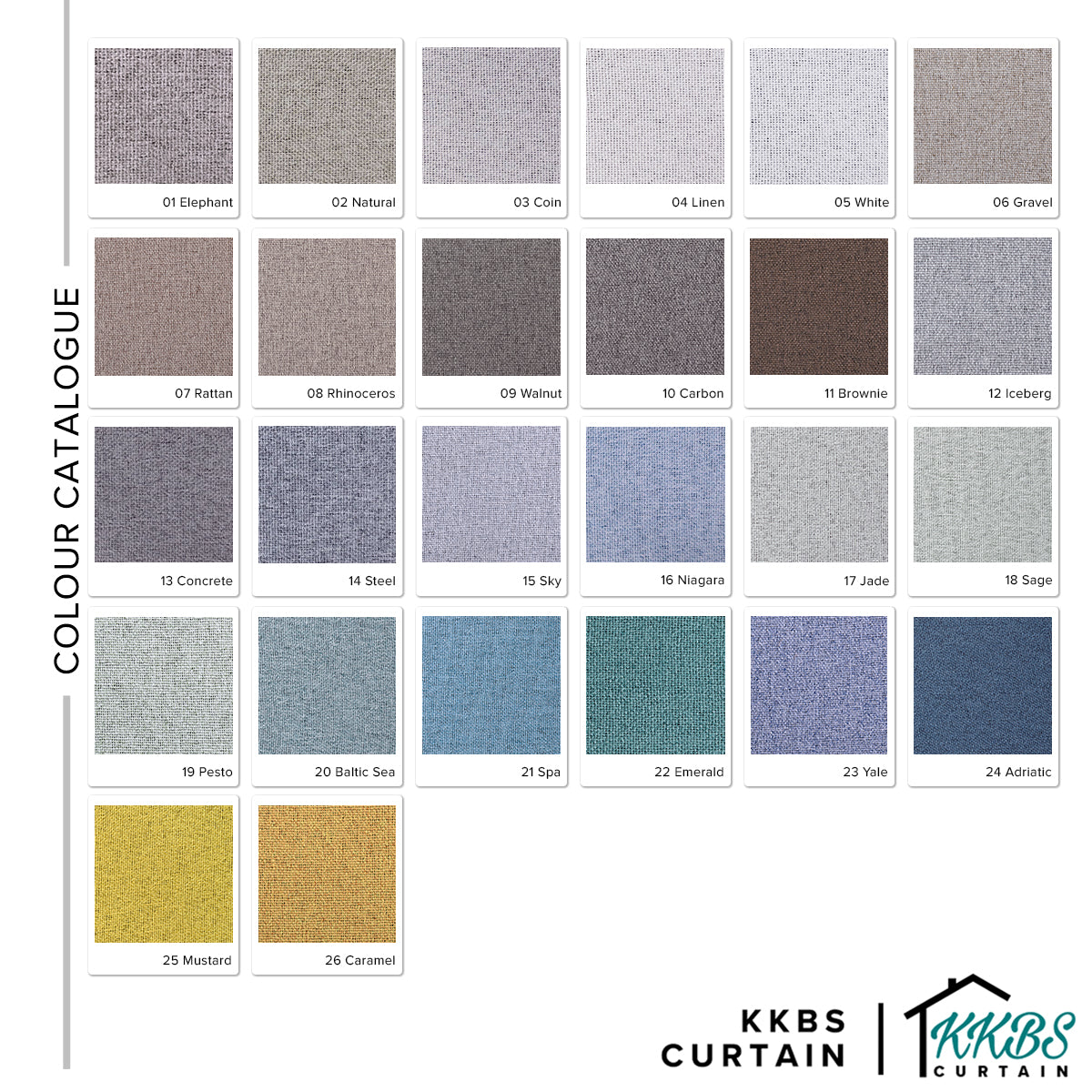 Hoda Blackout Curtain Custom Made