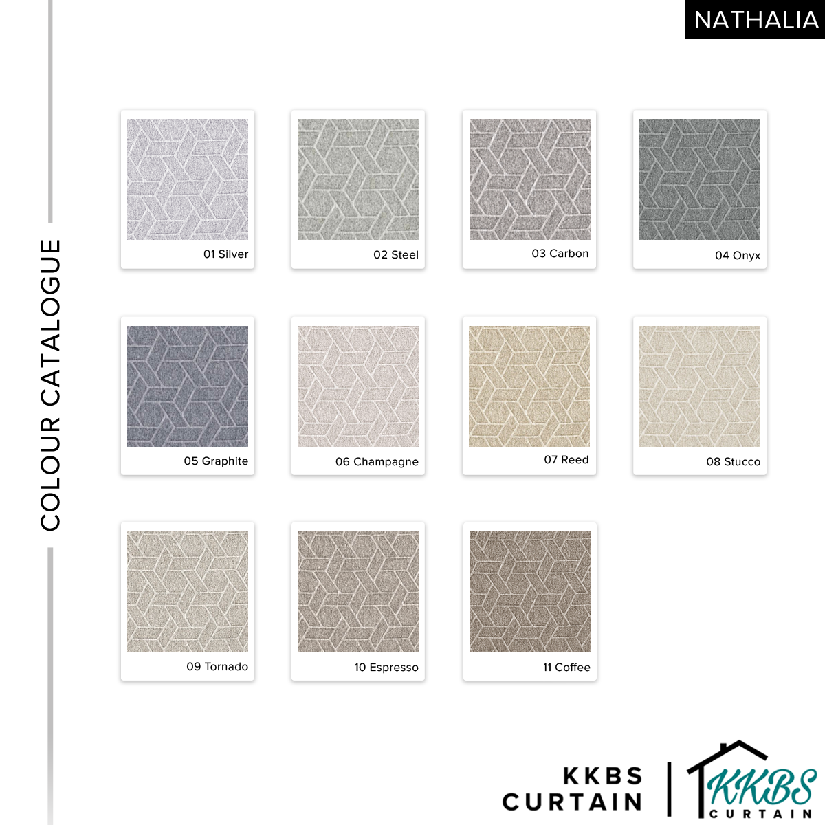 Nathalia Blackout Curtain Custom Made