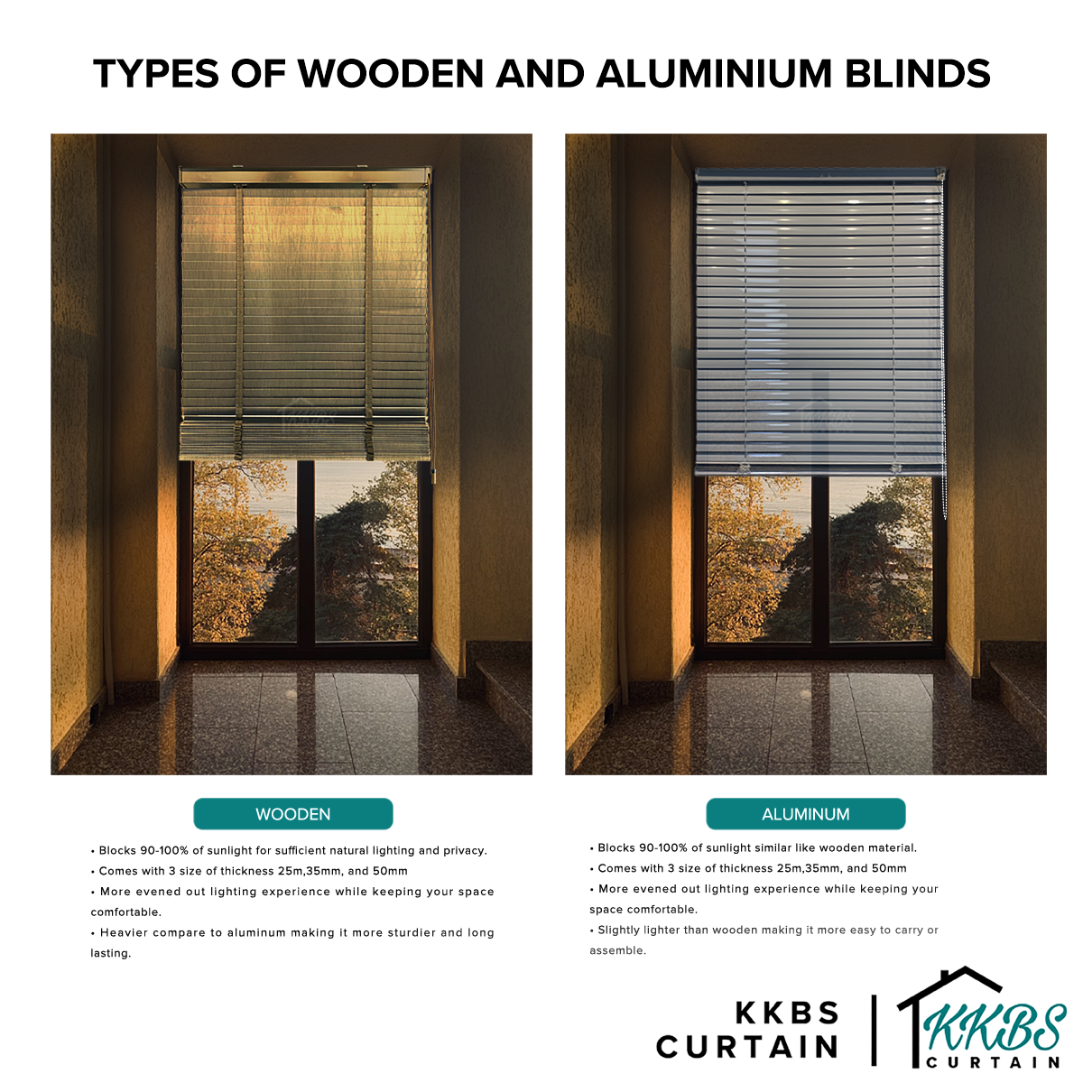 Yuriko 50mm 百叶窗定制