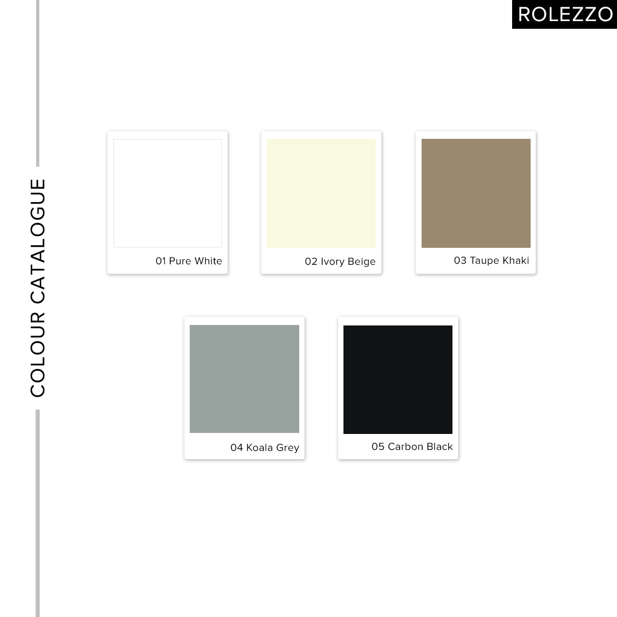 Rolezzo 25mm Venetian Blinds PVC Sedia Dibuat Set Lengkap