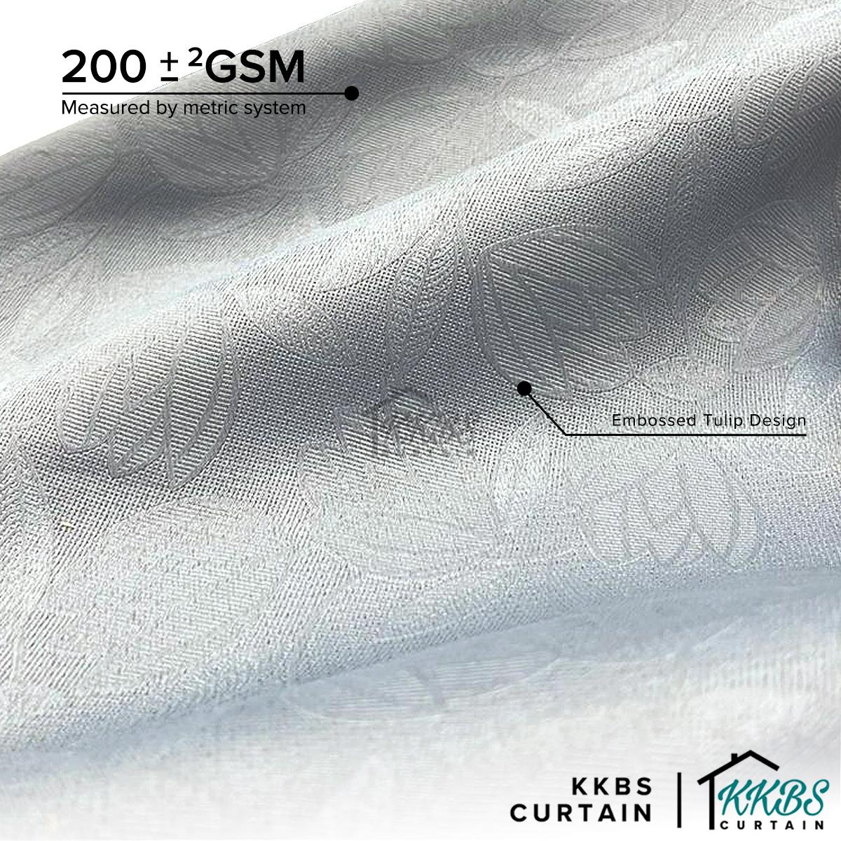 Miranda 90-98% Blackout Curtain Ready Made Hook & Eyelet - Std Width