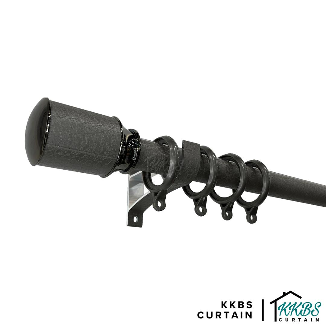 Luxstony 窗帘杆环 深空灰色