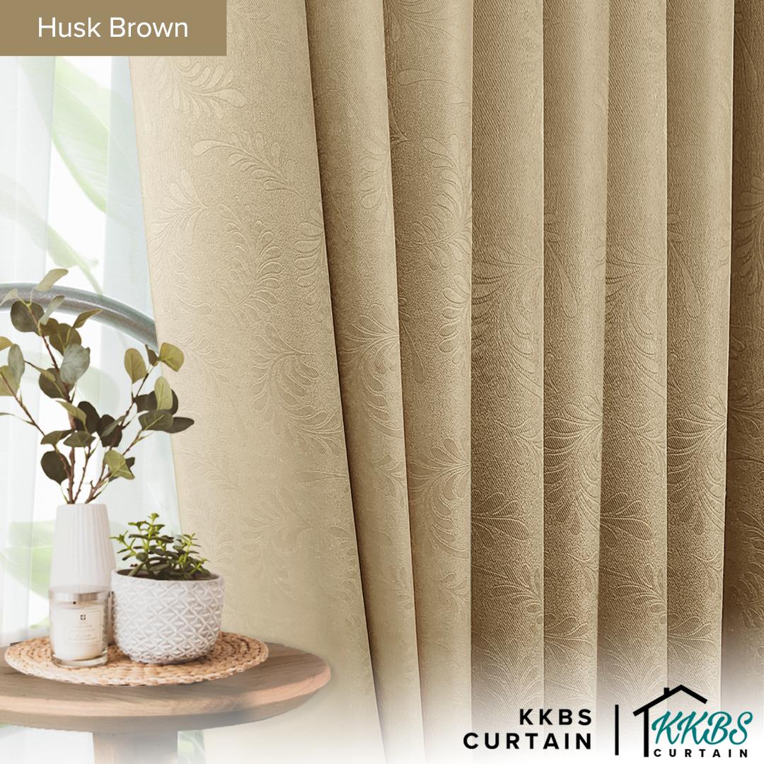 Palora Langsir 90 - 95% Blackout Siap Jahit