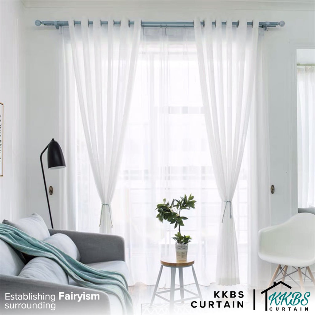 Jovanna Langsir Sheer Siap Jahit