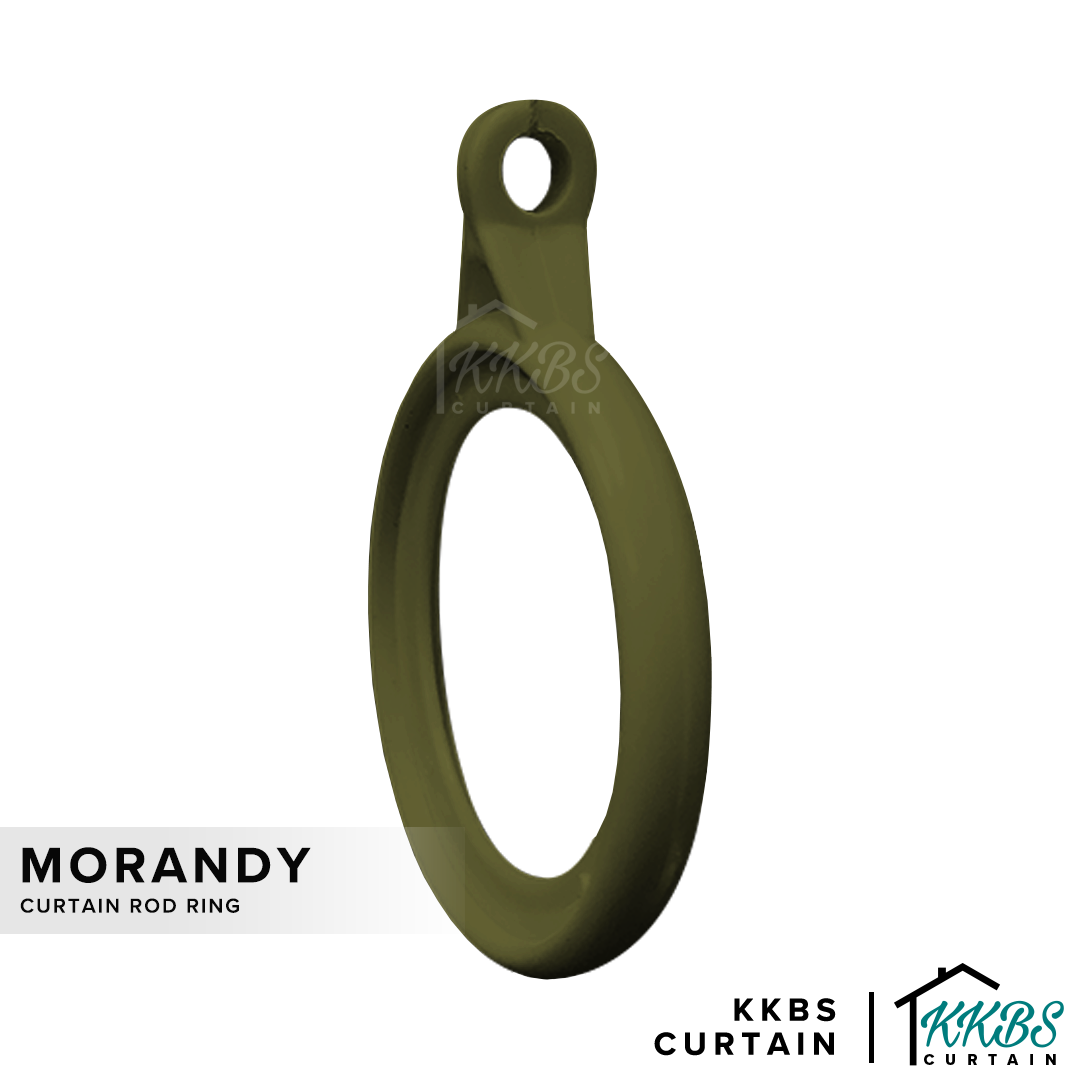 Morandy Cincin Batang Langsir Champagne Mewah