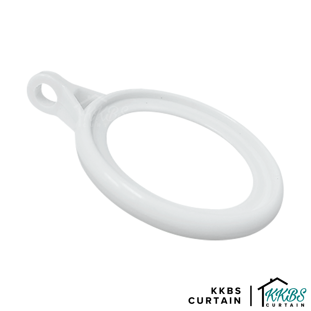 Morandy 窗帘杆环 珍珠白