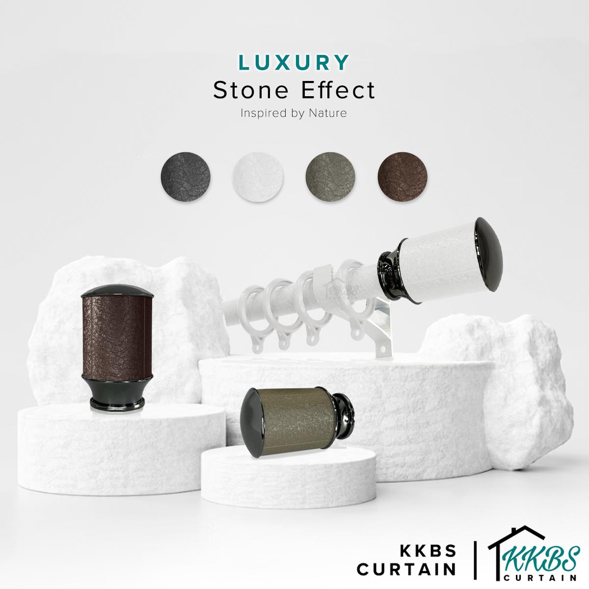 Luxstony Batang Langsir Set Lengkap Single