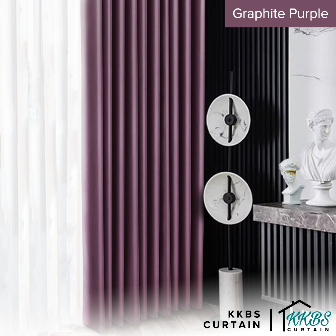 Crystella 半遮光窗帘成品