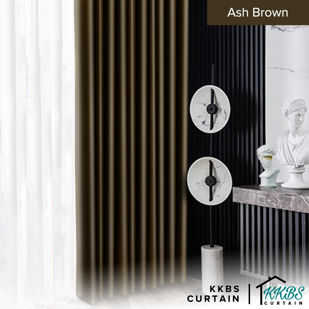 Crystella 半遮光窗帘成品