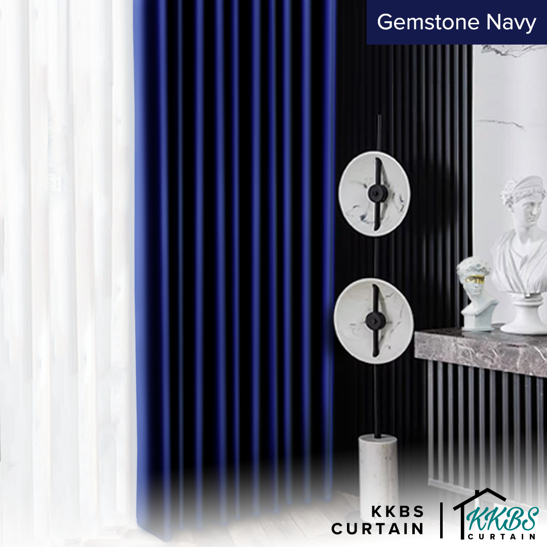 Crystella 半遮光窗帘成品