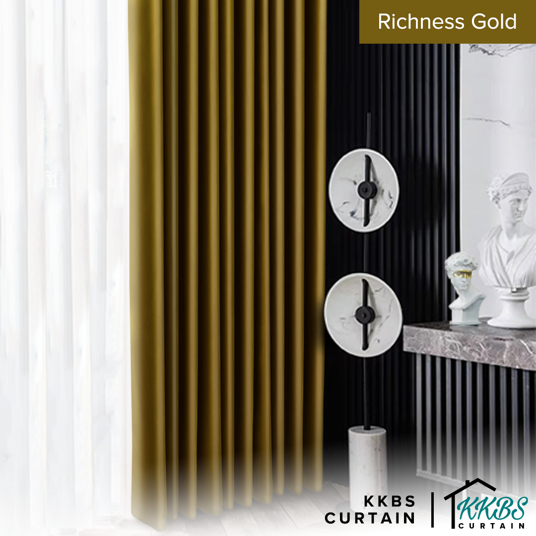 Crystella 半遮光窗帘成品