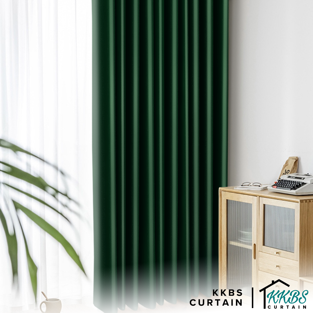 Crystella 半遮光窗帘成品