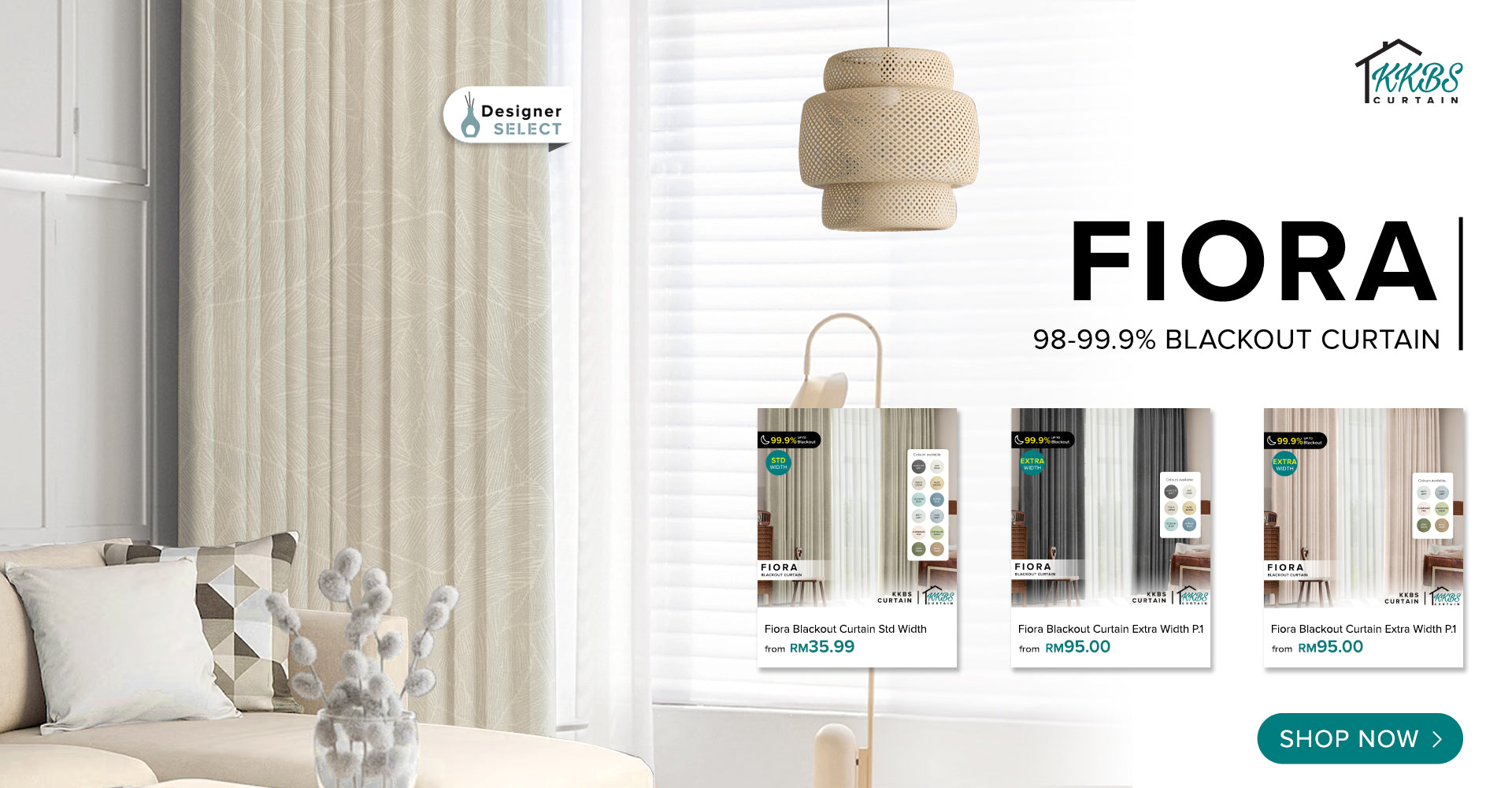 Fiora Blackout Curtain