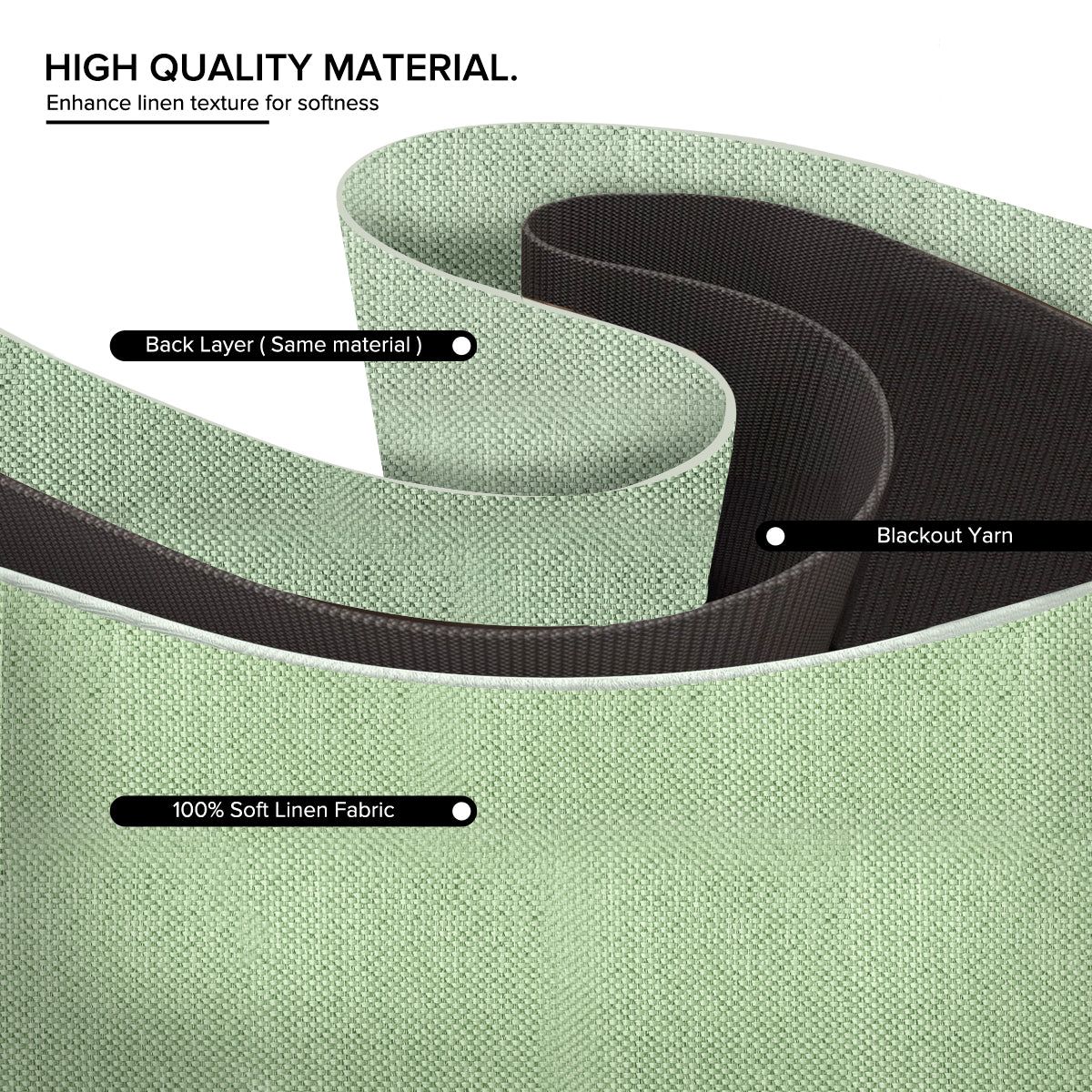 Mirelli 95%-99% + Blackout Ready Made Curtain Hook &amp; Eyelet - Standard Width