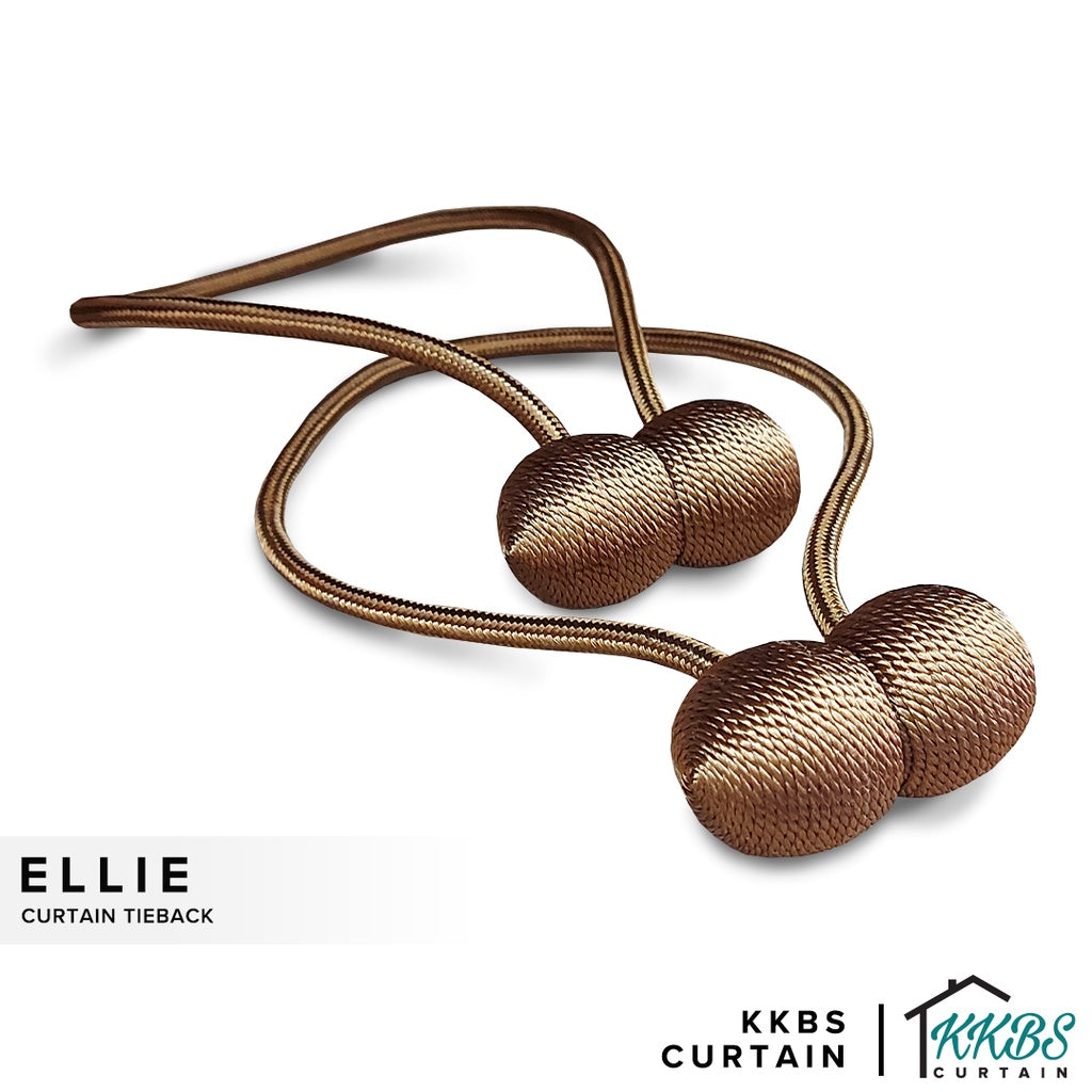 Ellie Magnetic Earbud Curtain Tieback