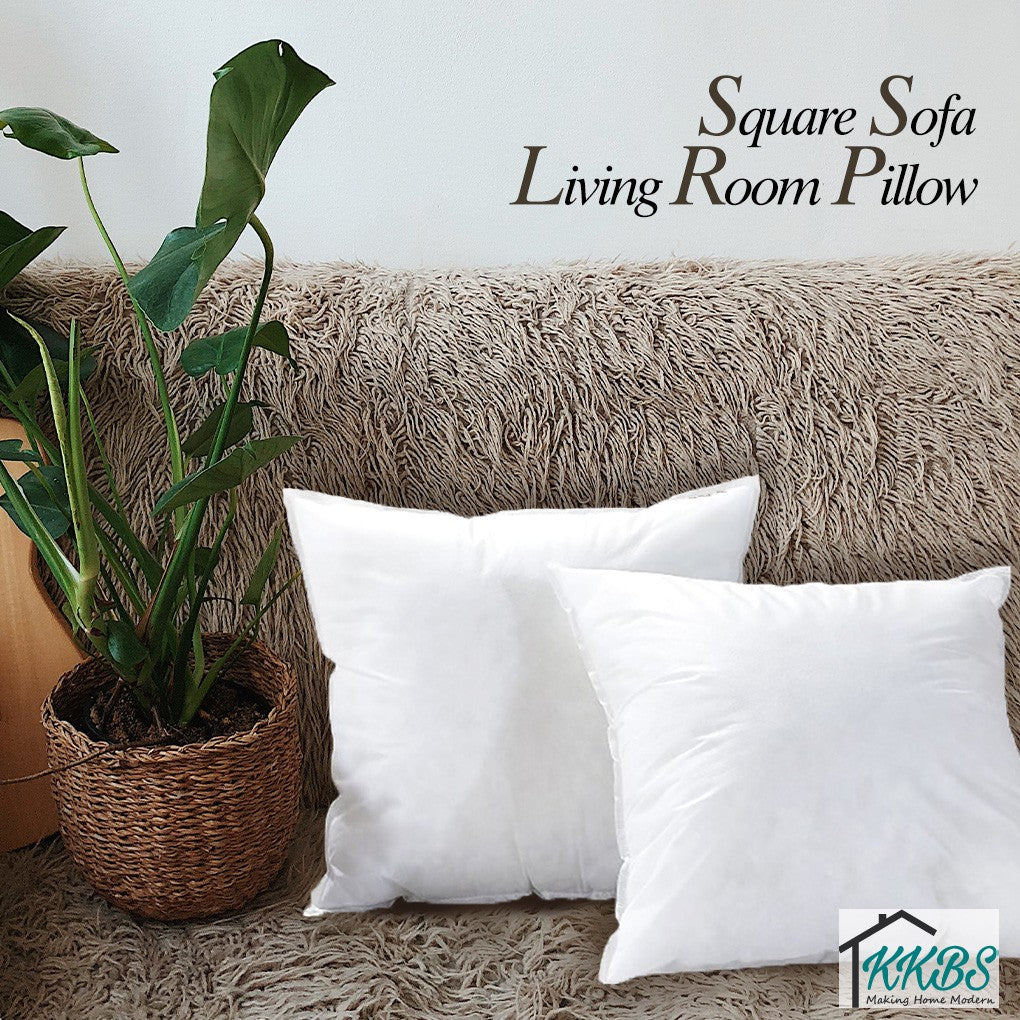 Bantal Baling Fiber PP 43 x 43cm/ Bantal Ruang Tamu Sofa Persegi