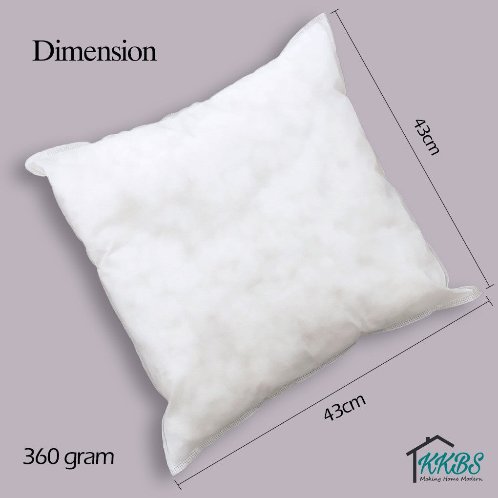 Bantal Baling Fiber PP 43 x 43cm/ Bantal Ruang Tamu Sofa Persegi