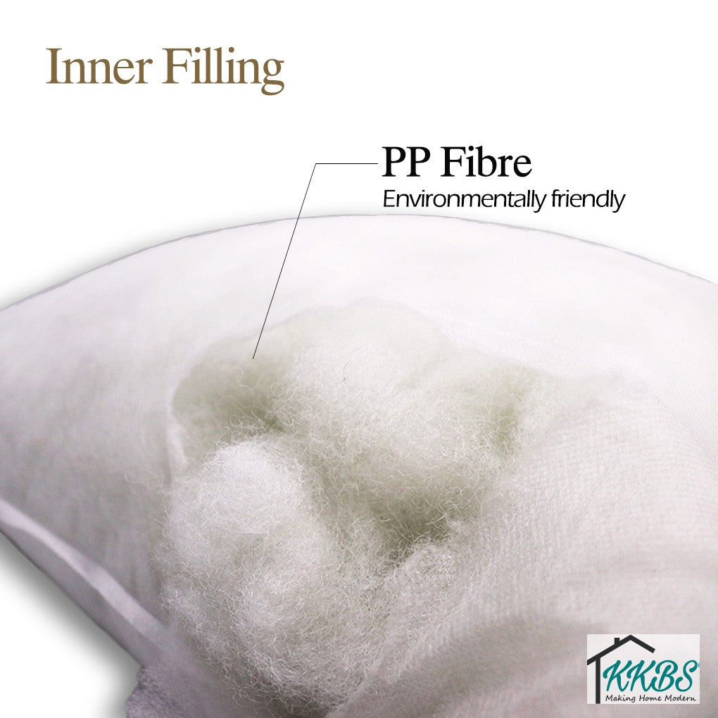 Bantal Baling Fiber PP 43 x 43cm/ Bantal Ruang Tamu Sofa Persegi