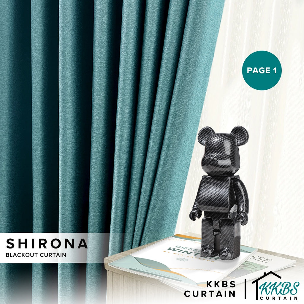 Shirona 95 - 99% Blackout Curtain Ready Made (Page 1)