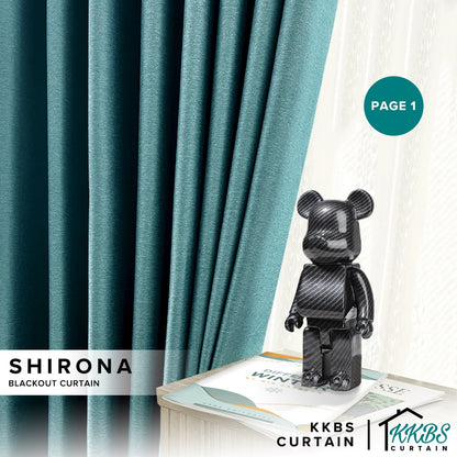 Shirona 95 - 99% Blackout Curtain Ready Made (Page 1)