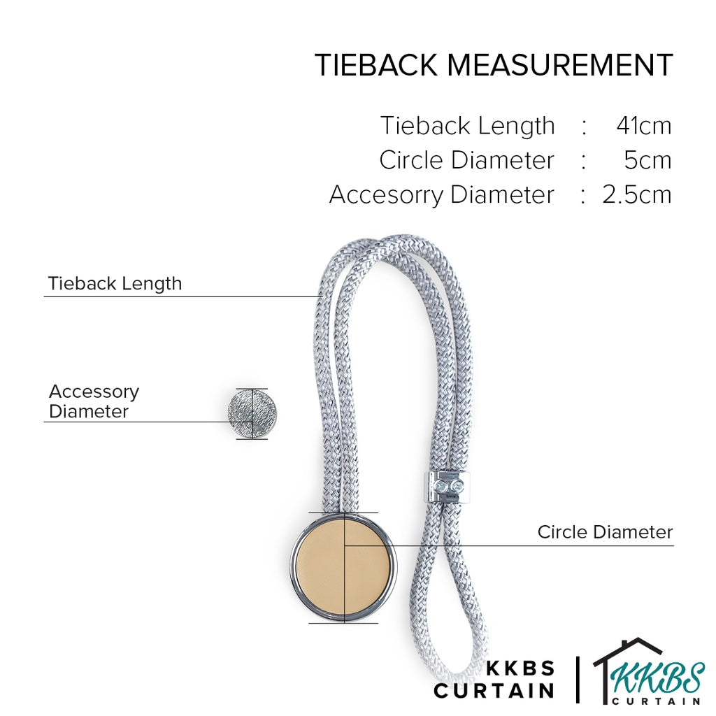 Colbie Curtain Tieback