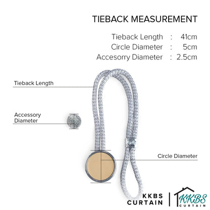 Colbie Curtain Tieback