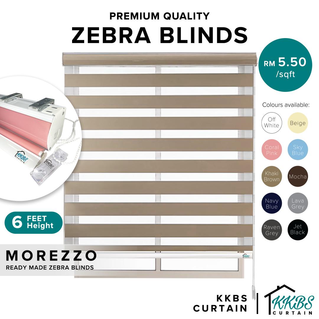 Morezzo Zebra Blinds Sedia Dibuat