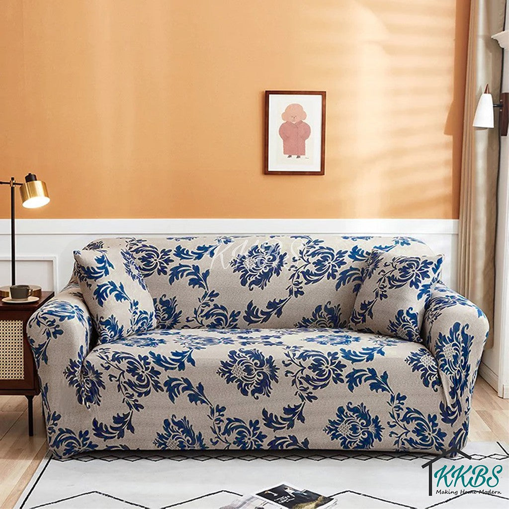 Pelindung Anti Calar Gentian Susu Elastik Kusyen Sarung Sofa Halaman 1