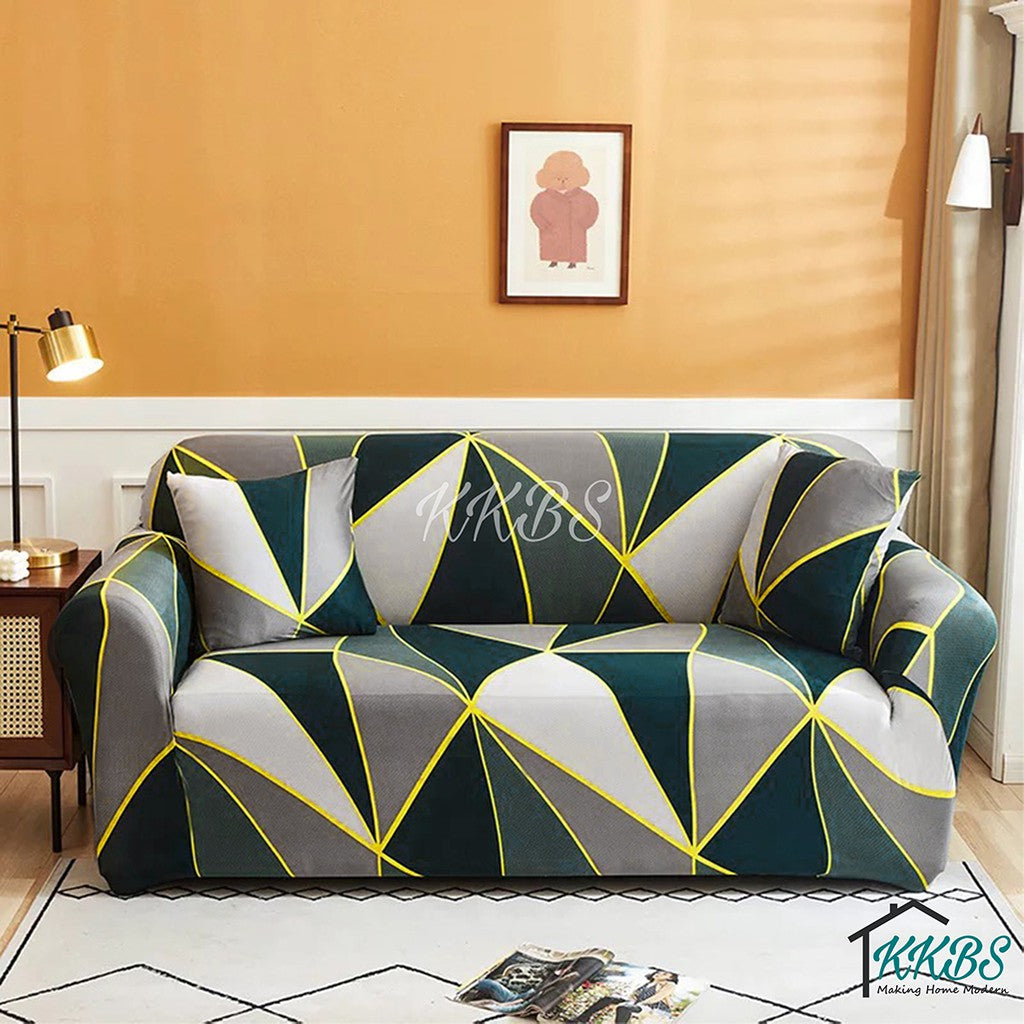 Pelindung Anti Calar Gentian Susu Elastik Kusyen Sarung Sofa Halaman 1