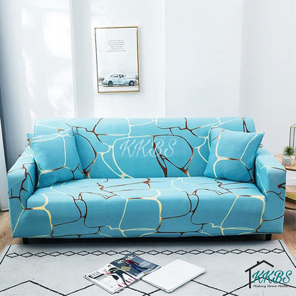 Pelindung Anti Calar Gentian Susu Elastik Kusyen Sarung Sofa Halaman 1