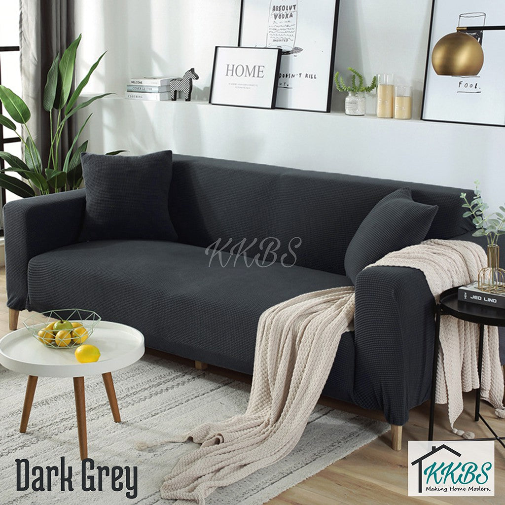 防滑防刮保护垫纯色坐垫沙发套