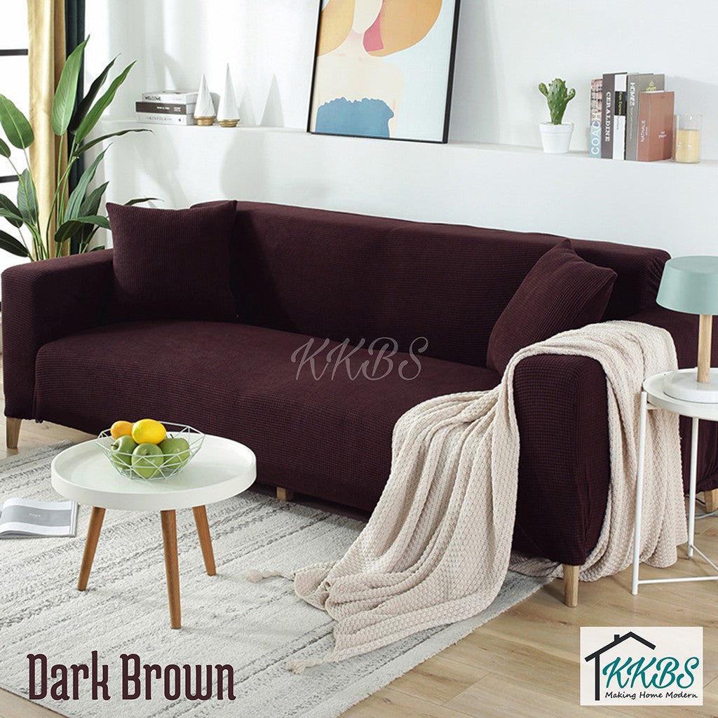 防滑防刮保护垫纯色坐垫沙发套