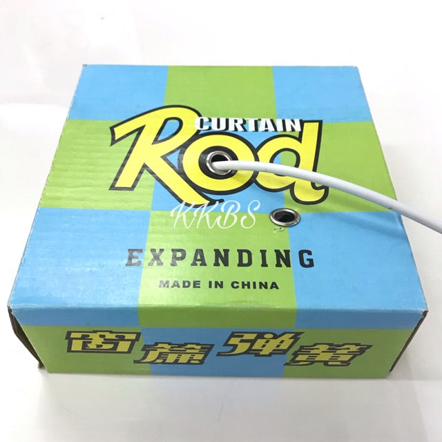 Dawai Spring Langsir Putih Percuma Skru