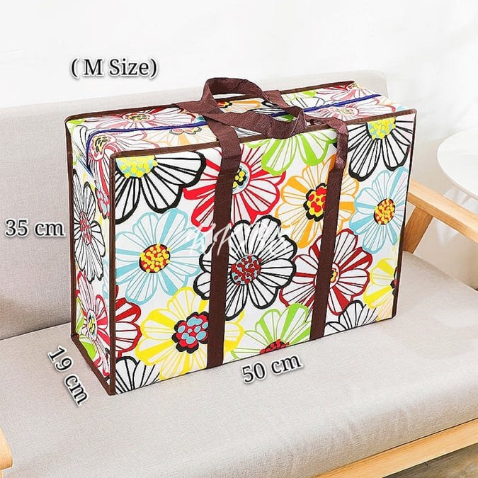 Beg Dobi Berbilang Fungsi Besar Tebal Dengan Zip (T2)