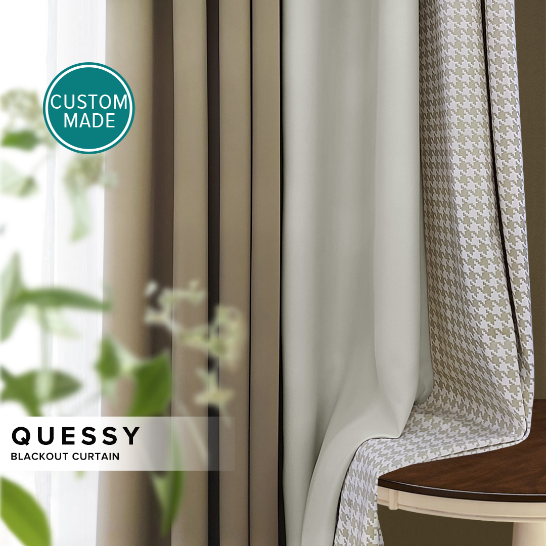 Quessy Blackout Curtain Custom Made