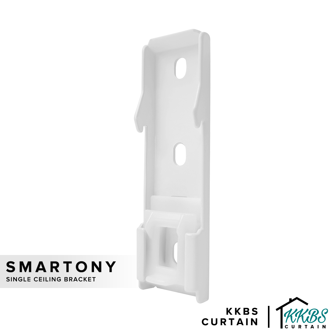 Smartony Motorised Curtain Track Single Ceiling Bracket