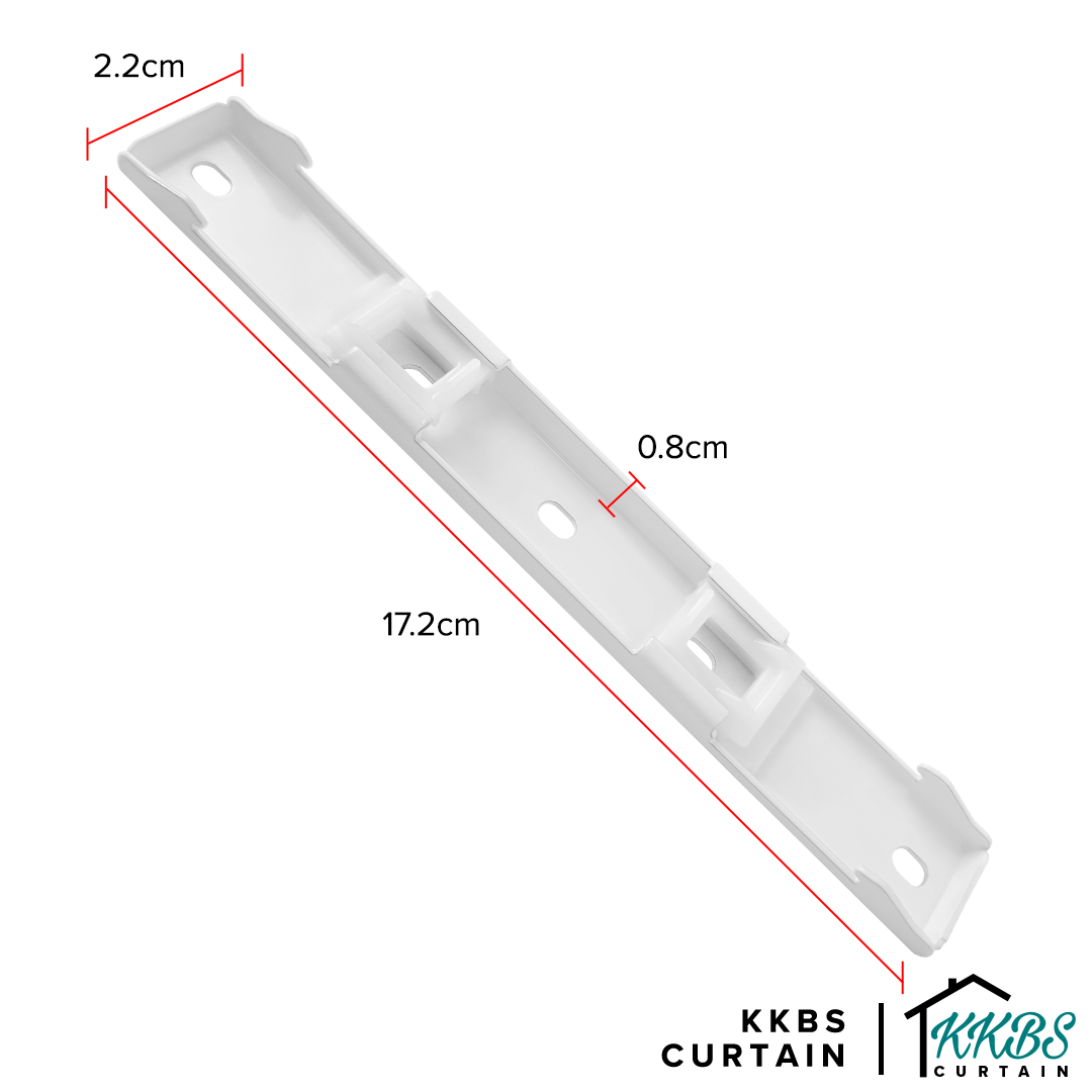 Smartony Motorised Curtain Track Double Ceiling Bracket