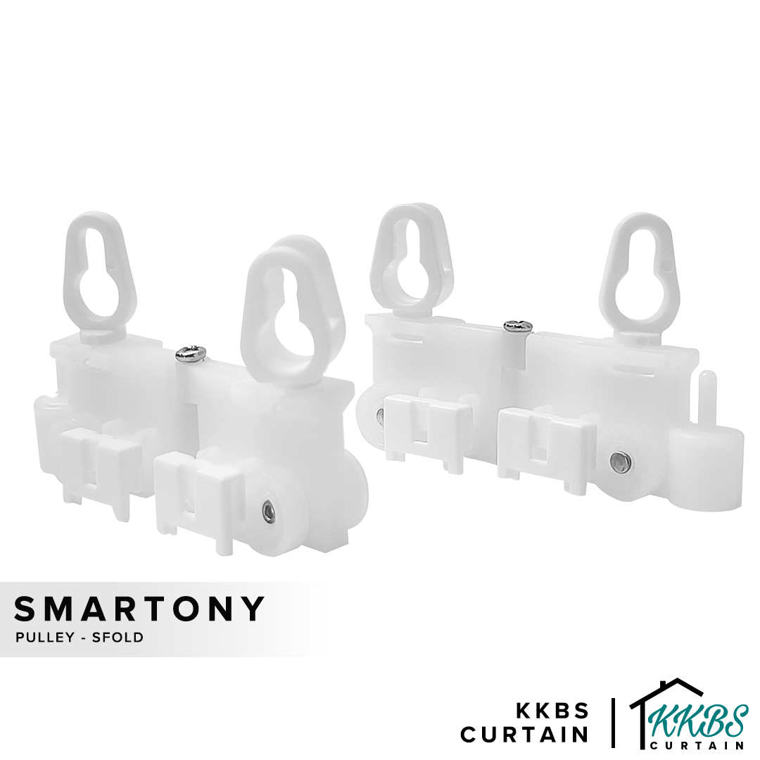 Smartony Motorised Curtain Track S Fold Pulley