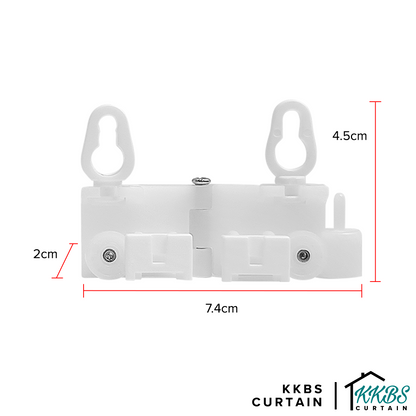 Smartony Motorised Curtain Track S Fold Pulley